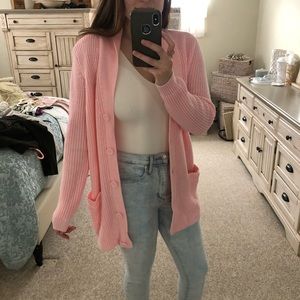 NWOT Blair Pink Cardigan